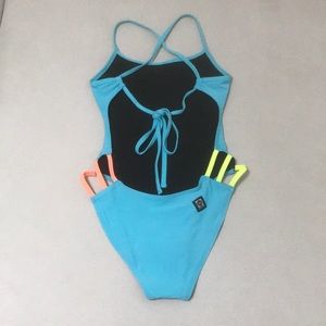 Jolyn Nico Tie-Back Swim Onesie 30